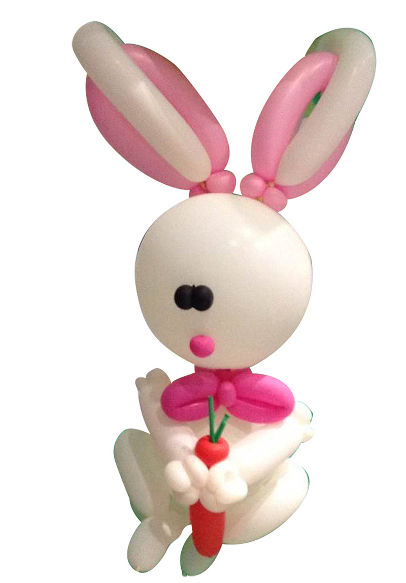 兔子气球造型