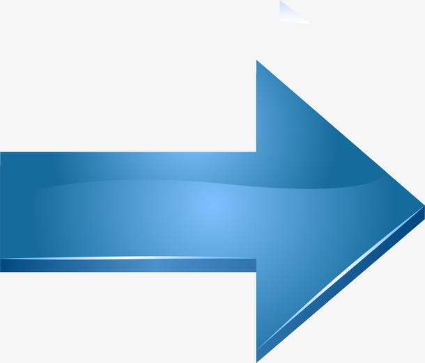 蓝色箭头免抠素材免费下载_觅元素51yuansu.com