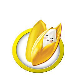 餐盘里的可爱小米