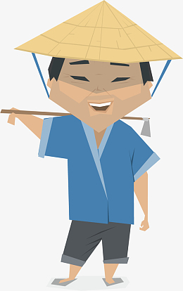 农夫山泉桶装水pngpng手绘人物收获果实插画pngpng农夫山泉图标pngpng