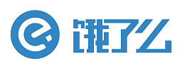 蓝色饿么了手机外卖图标
