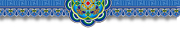 手绘蓝色民族风装饰边