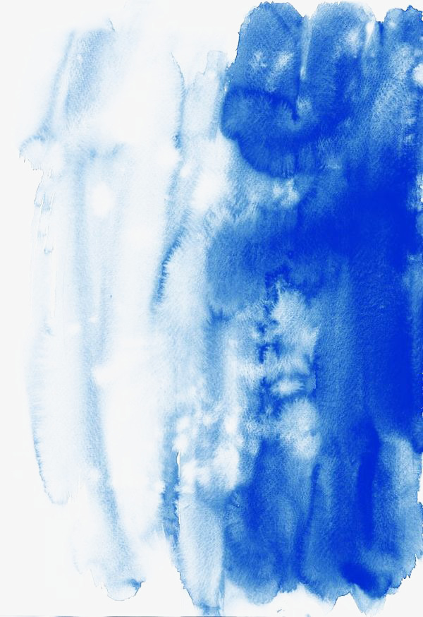 创意蓝色水彩背景设计