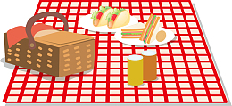 春天野餐美味三明治