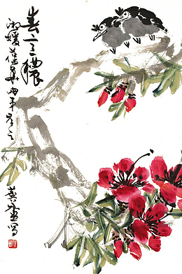 春天桃花