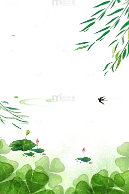 立春背景与边框设计创意设计