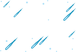 蓝色清新宇宙陨石