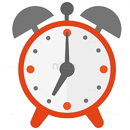卡通闹钟免抠PNG