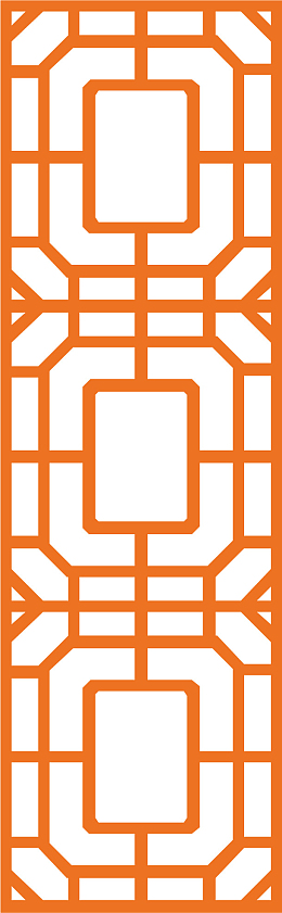 中式的窗格中式边框