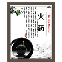 中国四大发明之火药