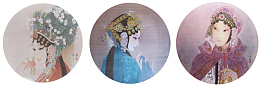 中国风昆曲美女