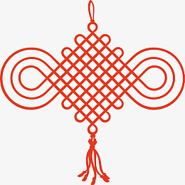 png红色中国风国潮扇形窗花.aipngpng国风纹样国潮扇子折扇中.