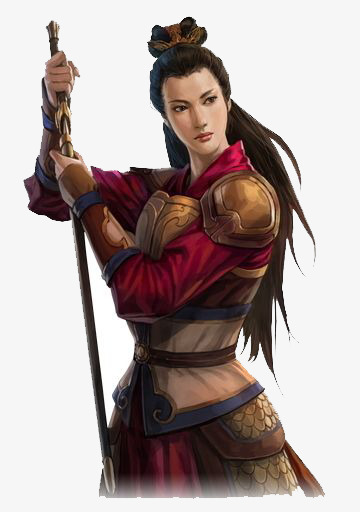 中国古代帅气女将士