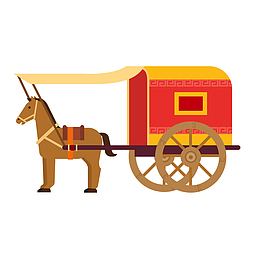 古代中国风马车下载