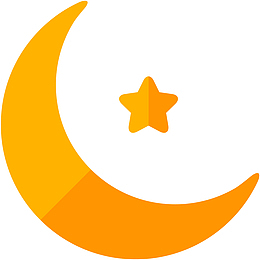 矢量装饰月亮星星素材