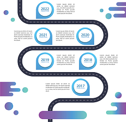 蓝色气泡弯道步骤图
