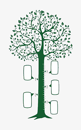 pngpng创意鱼骨图形式竖向时间.pngpng彩色简约竖向时间轴装饰.