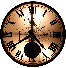 复古罗马钟PNG