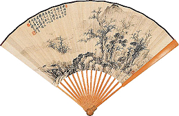 中国风扇子