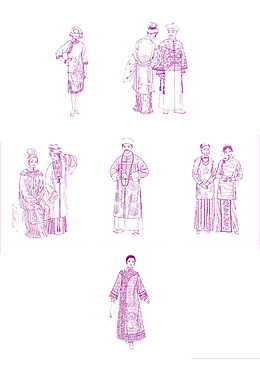 中国古代传统服饰