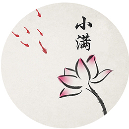 中国传统节气小满素材