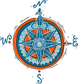 传统中国古老风水罗盘免抠png