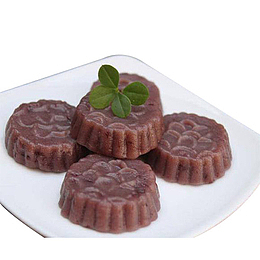 中国传统月饼红豆沙馅 红豆糕