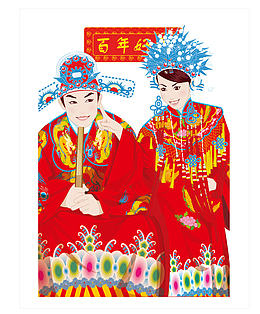 中式婚纱照