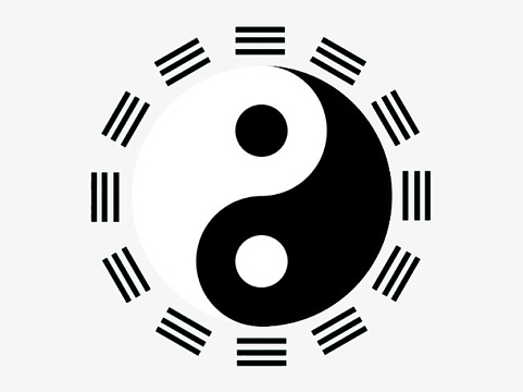 太极八卦星占卜免费下载psdpng矢量摩羯座星座素材png塔罗牌占卜六芒