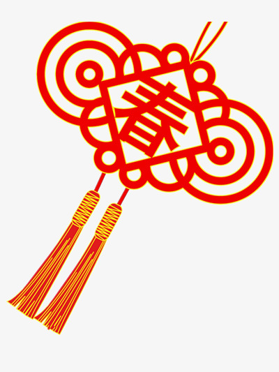 春节中国结素材免费下载_觅元素