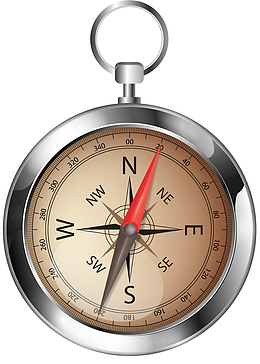 传统精致风水罗盘免抠png图案