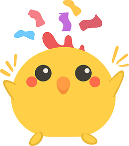 可爱小黄鸡