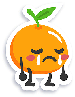 哭泣的表情