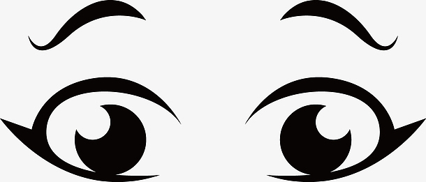 卡通圆滚滚大眼睛表情(2000x2000)png可爱卡通圆滚滚大眼睛表情(1093x