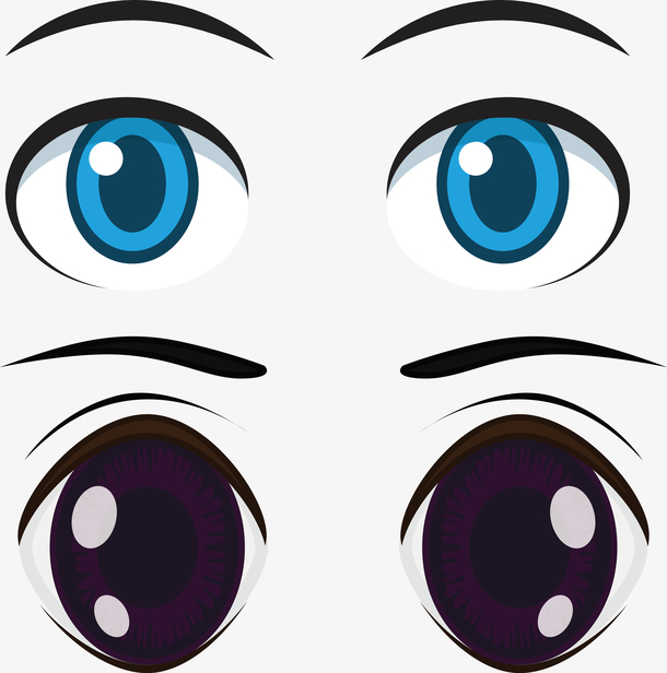 水汪汪大眼睛人物眼睛