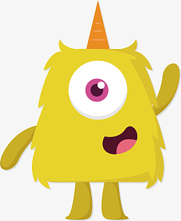 卡通小怪兽