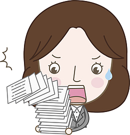资料将要掉落惊奇的女生