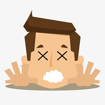 迷糊的男人卡通头像