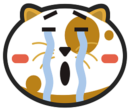 哭泣的大脸猫