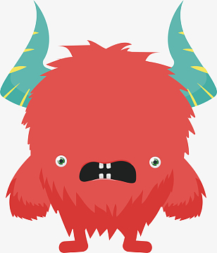 怪物矢量素材_怪物矢量图片元素-觅元素