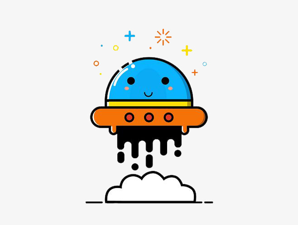 可爱的飞碟mbe风格