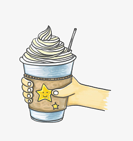 手绘星冰乐