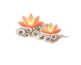 中元节河灯祈福模板创意设计