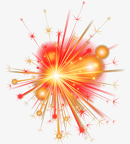 庆祝烟花装饰图案