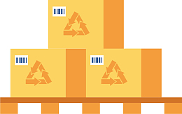 618购物节纸箱装货品