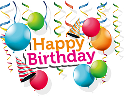 矢量生日帽子和气球