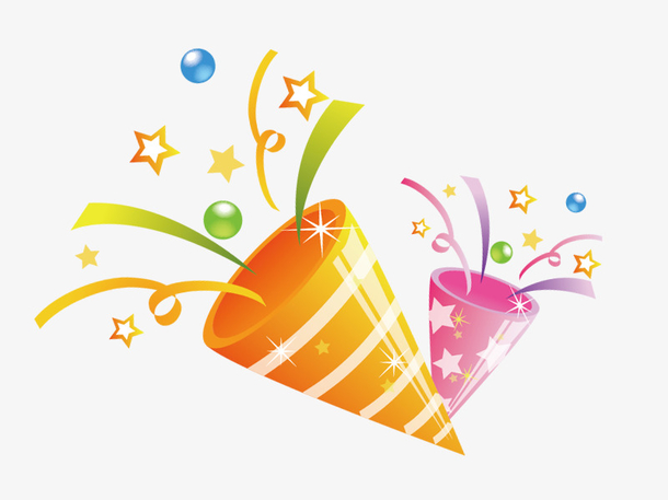 生日节日纸筒礼花