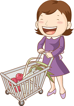 购物的女人