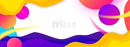 618理想生活季电商购物节渐变