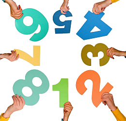 手拿数字
